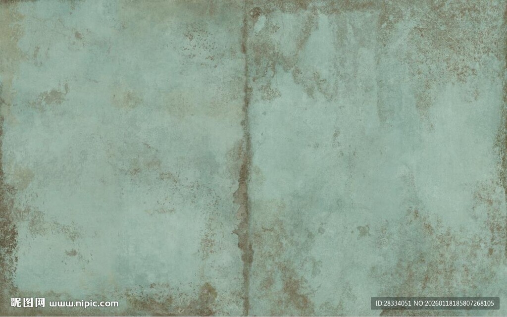 绿色锈迹金属纹理