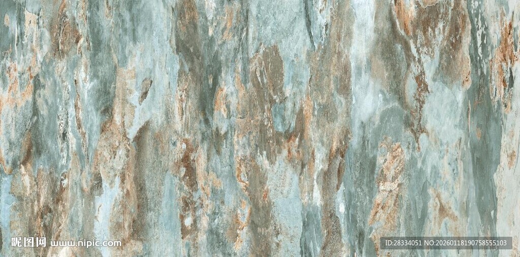 蓝棕色大理石石纹