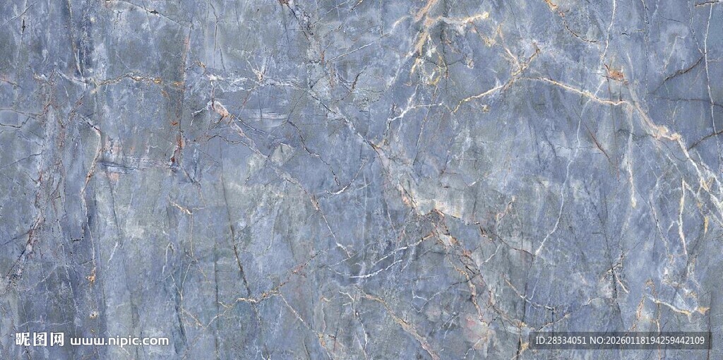 蓝色大理石石纹