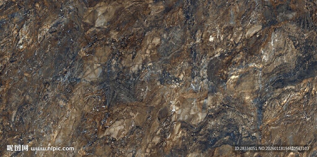 深棕色大理石石纹