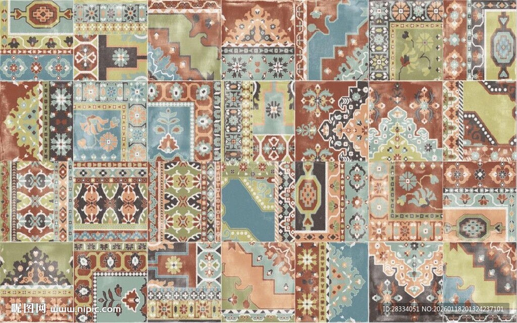 欧式拼花花纹大理石石纹