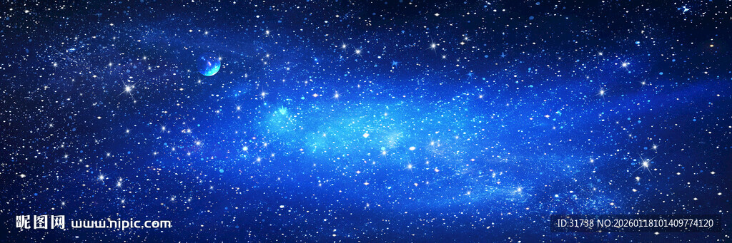 巨幅宇宙星空背景墙