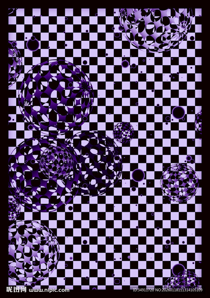 紫色半透明图案纹理背景