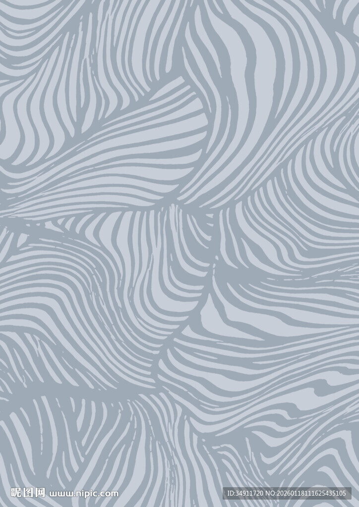 蓝白波浪纹理图案背景