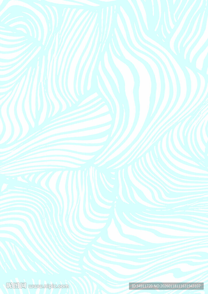 淡蓝色波浪纹理背景图