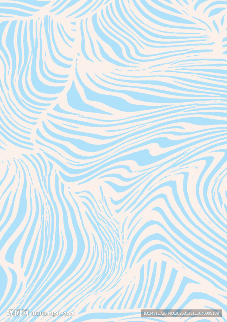 蓝粉渐变波纹抽象背景图