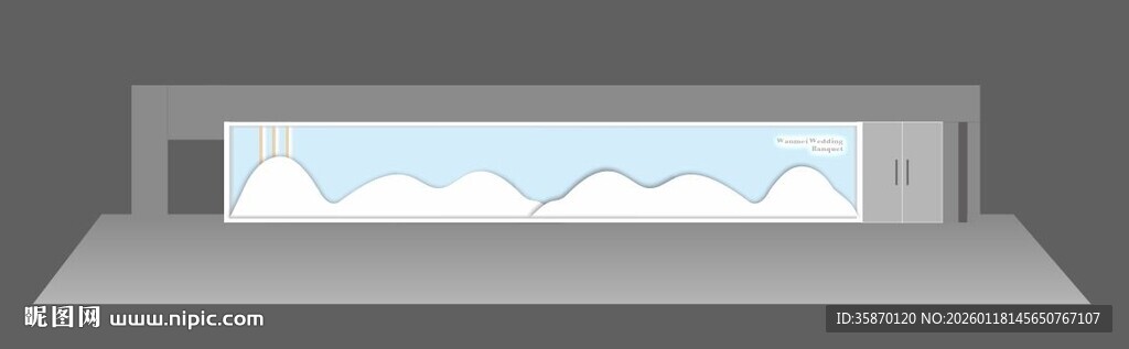 简约几何风格室内景观设计 