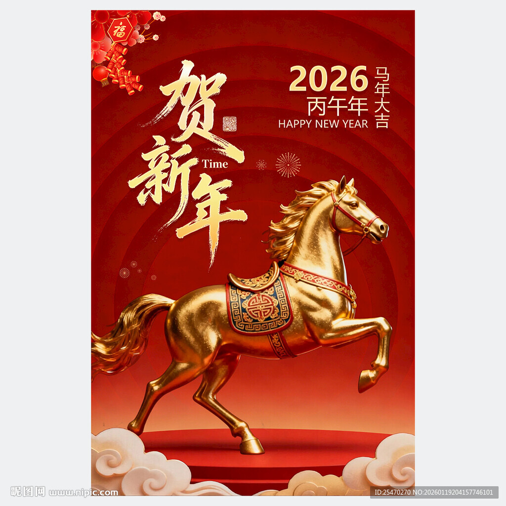 马年海报