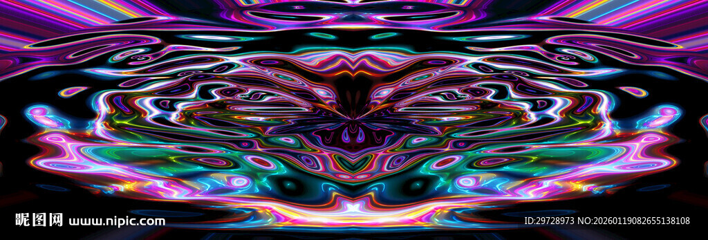 长幅ktv酒吧炫彩背景