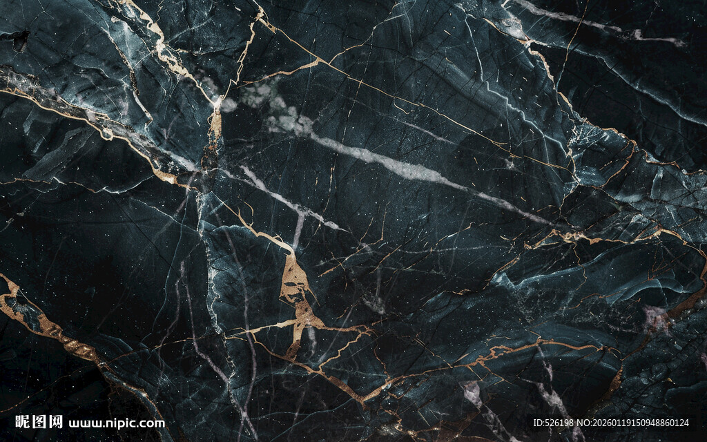 黑金大理石纹理图案