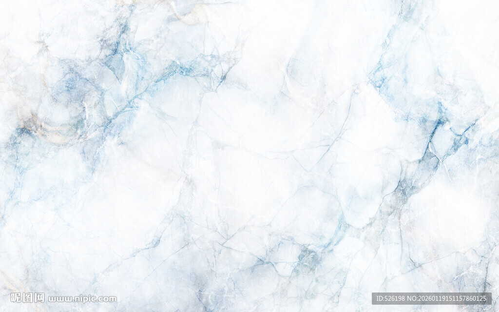 蓝白大理石纹理背景