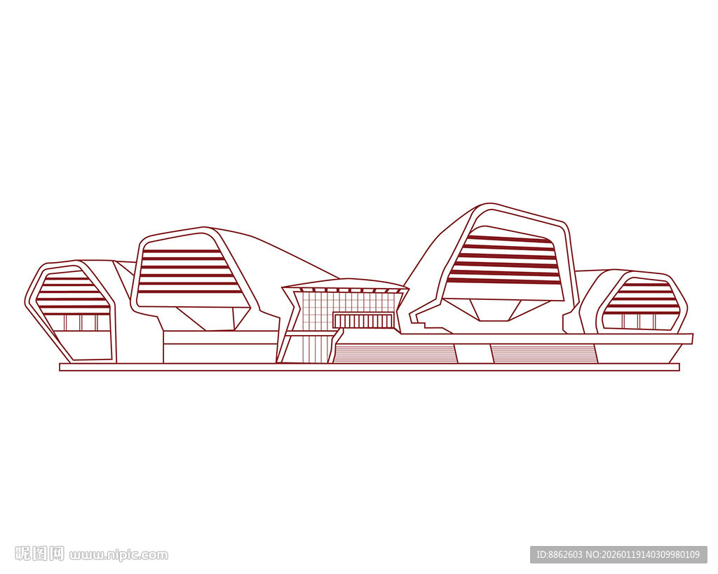 天津滨海新区国家海洋博物馆剪影