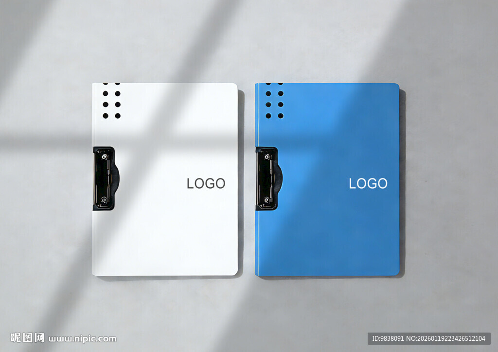 简约文件夹样机展示