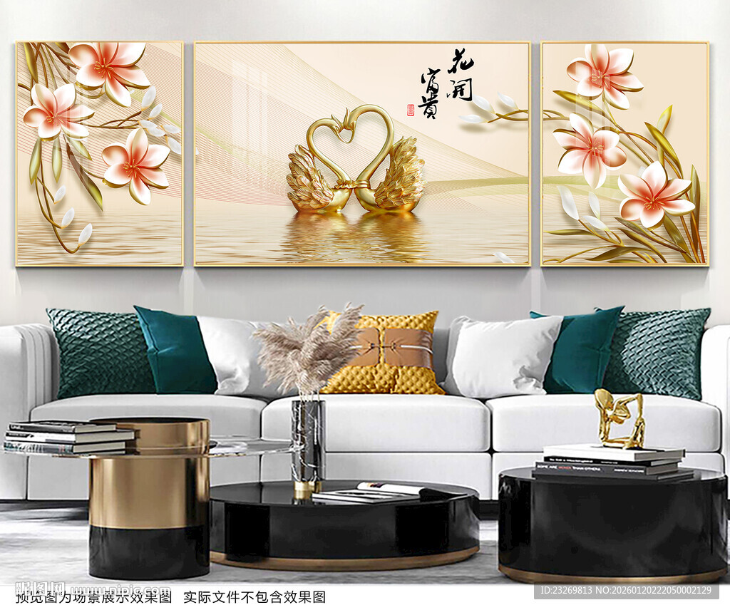 中式客厅装饰画