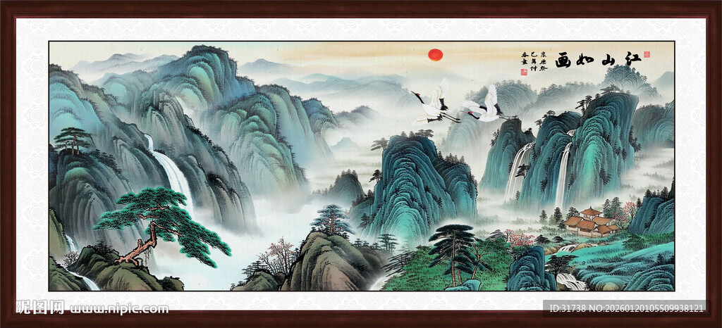 江山如画装饰画