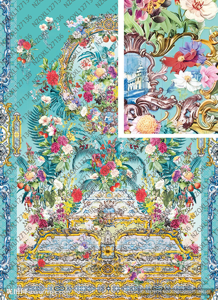 精美绚丽的传统装饰图案