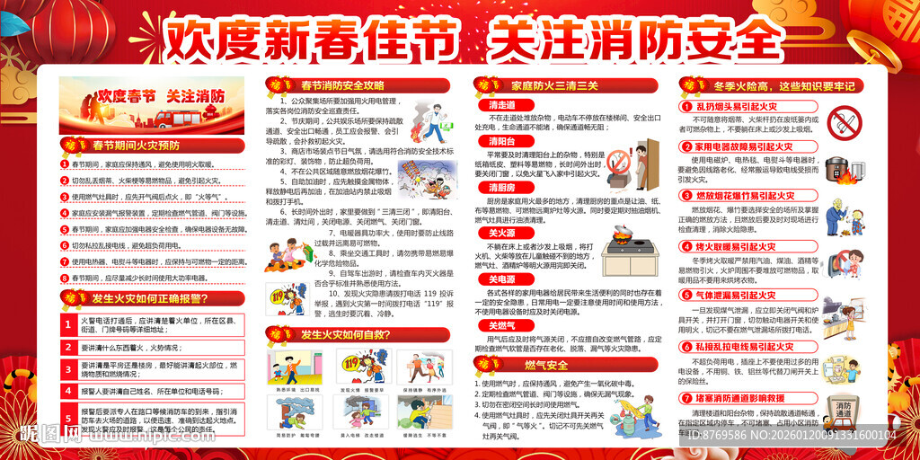 春节消防安全