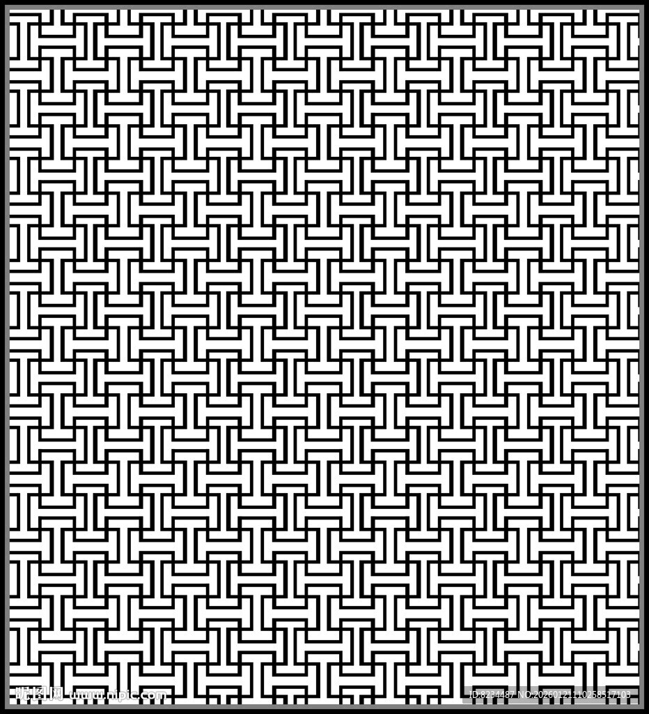 几何密铺图案纹理背景