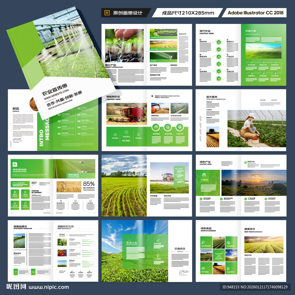 农业宣传册