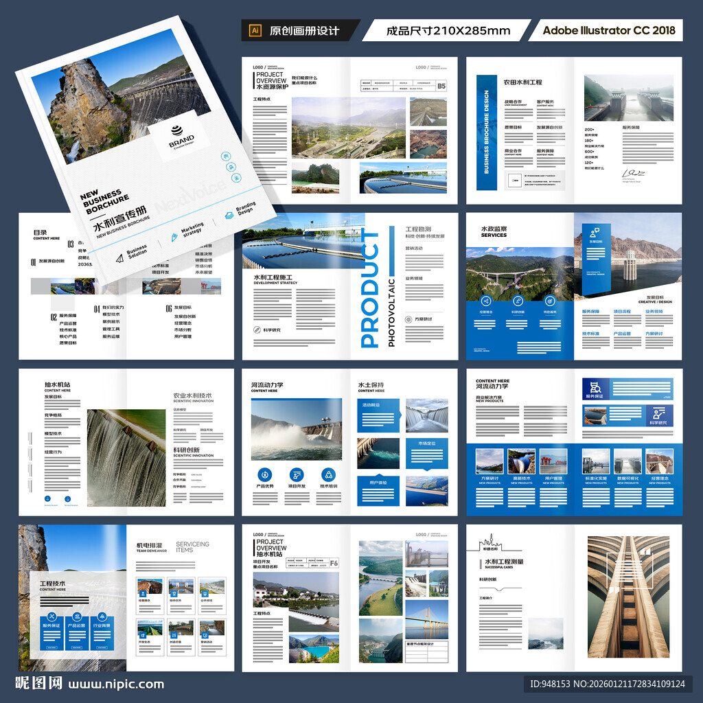 大坝宣传册 