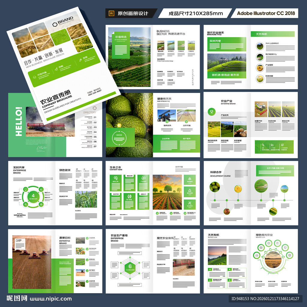 绿色农业画册
