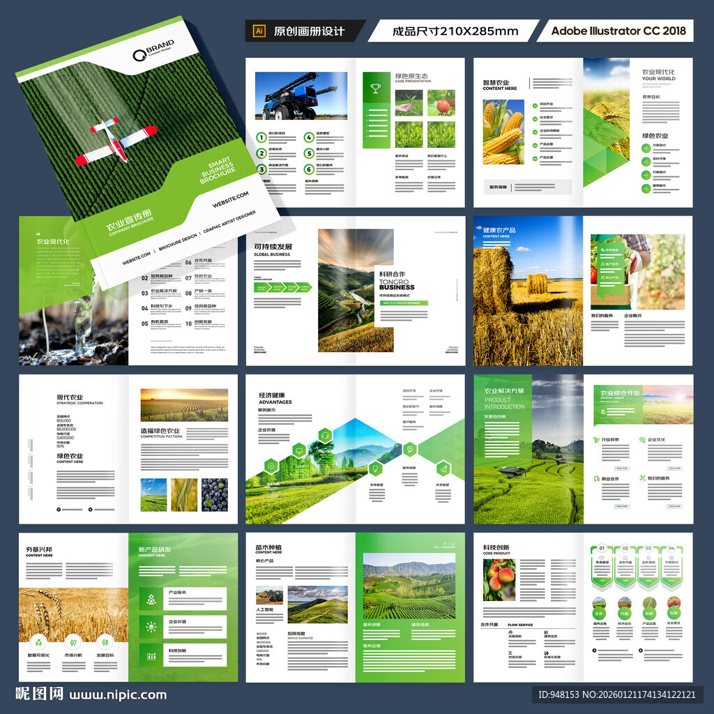农业科技画册