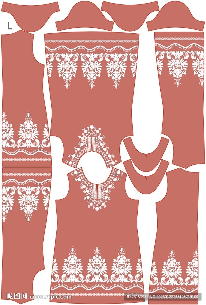 中式古典花纹装饰图案