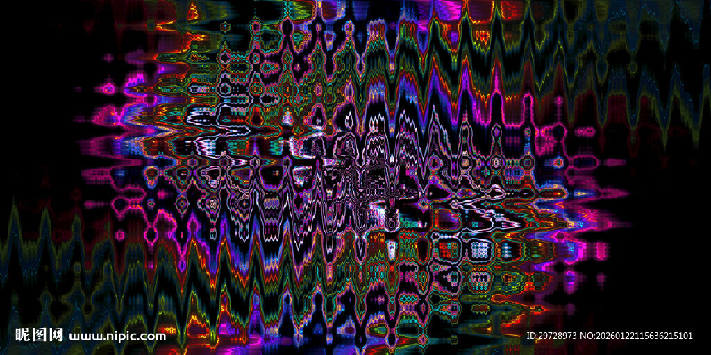 绚丽多彩ktv酒吧抽象背景