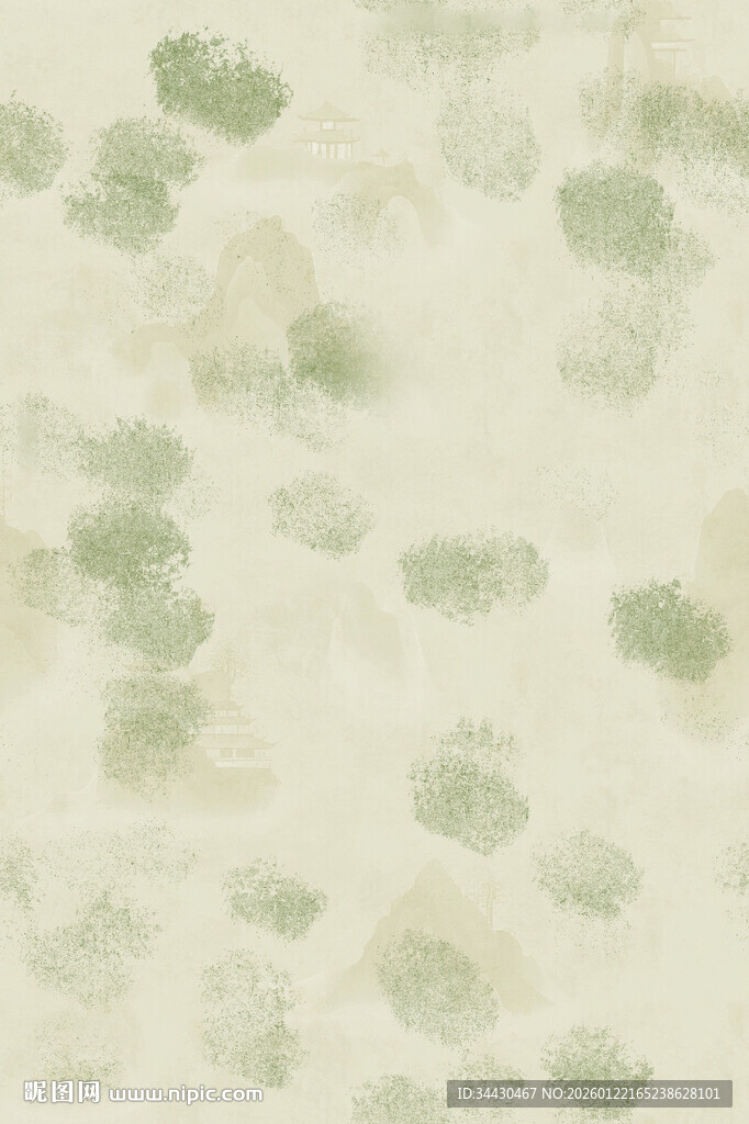 淡绿色斑点纹理背景图