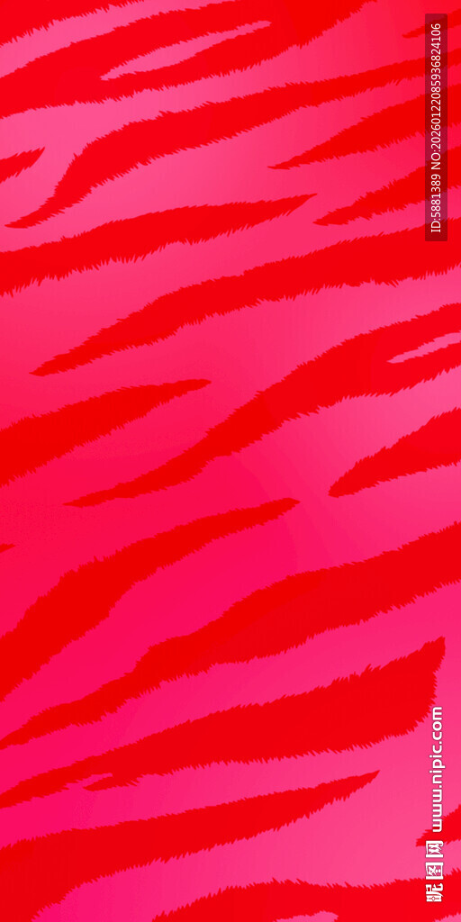 粉色斑马纹纹理图案
