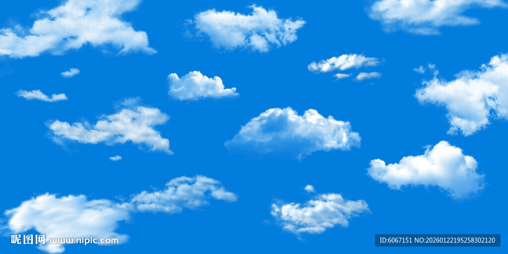 蓝天白云图片