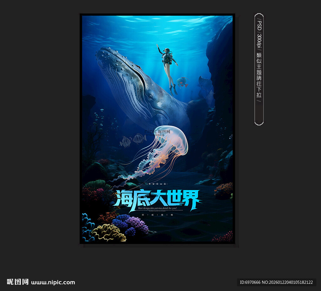 海洋馆海报