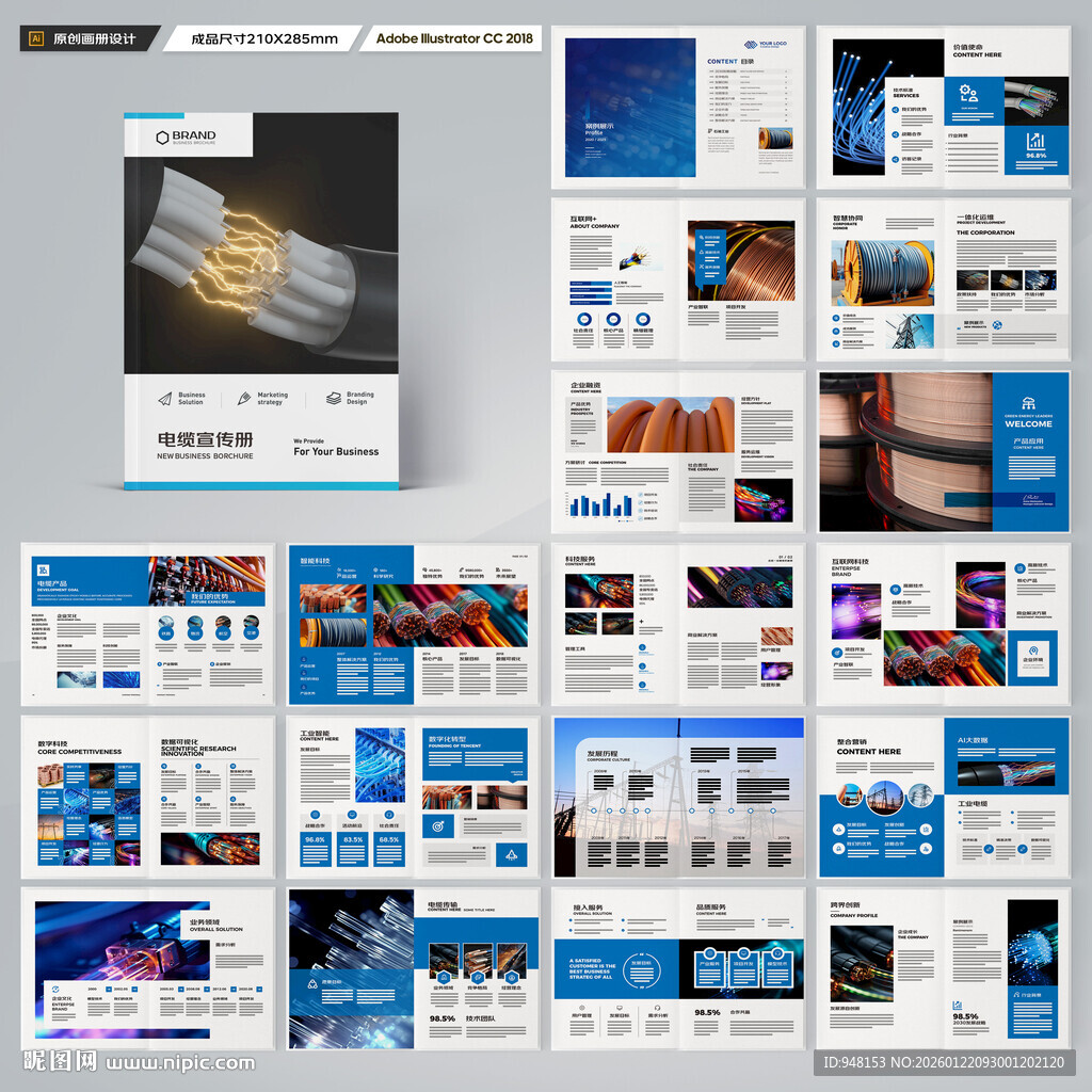 电力电缆宣传册