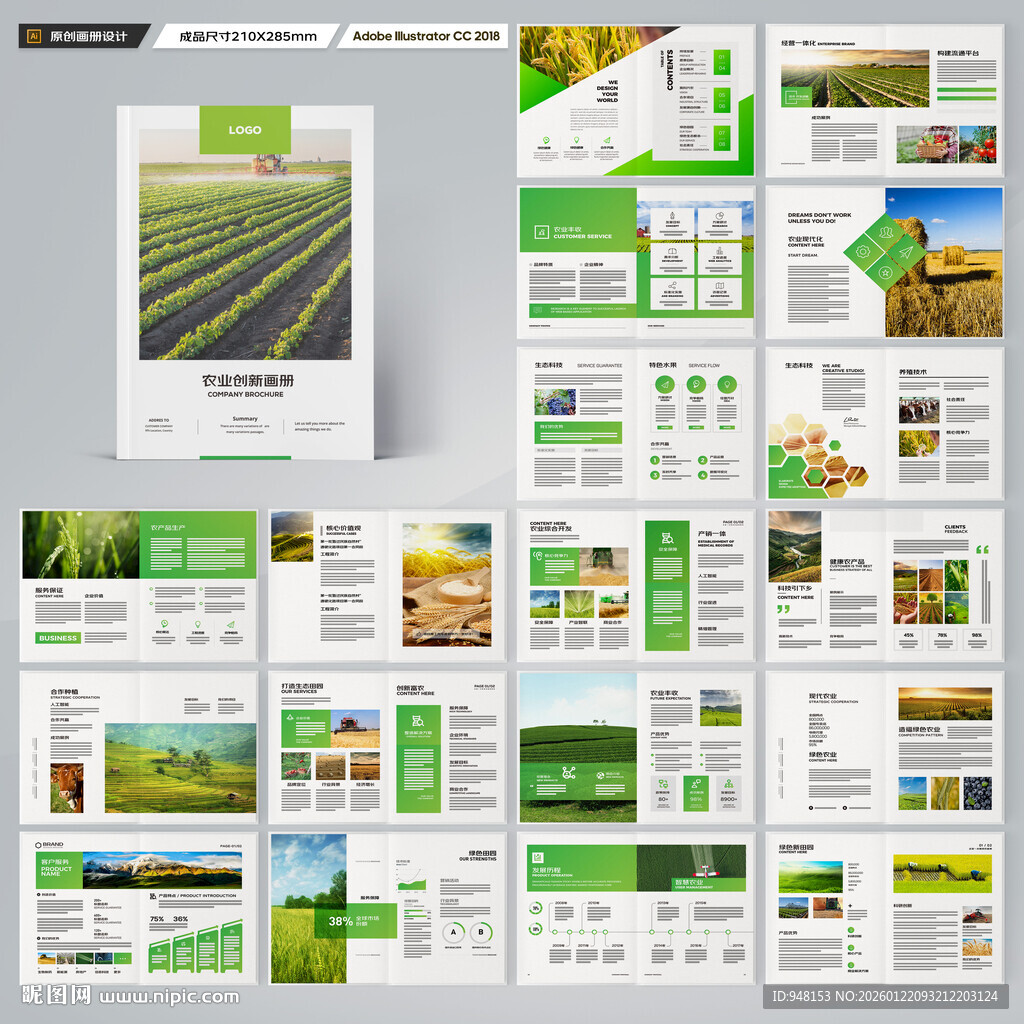 农产品画册