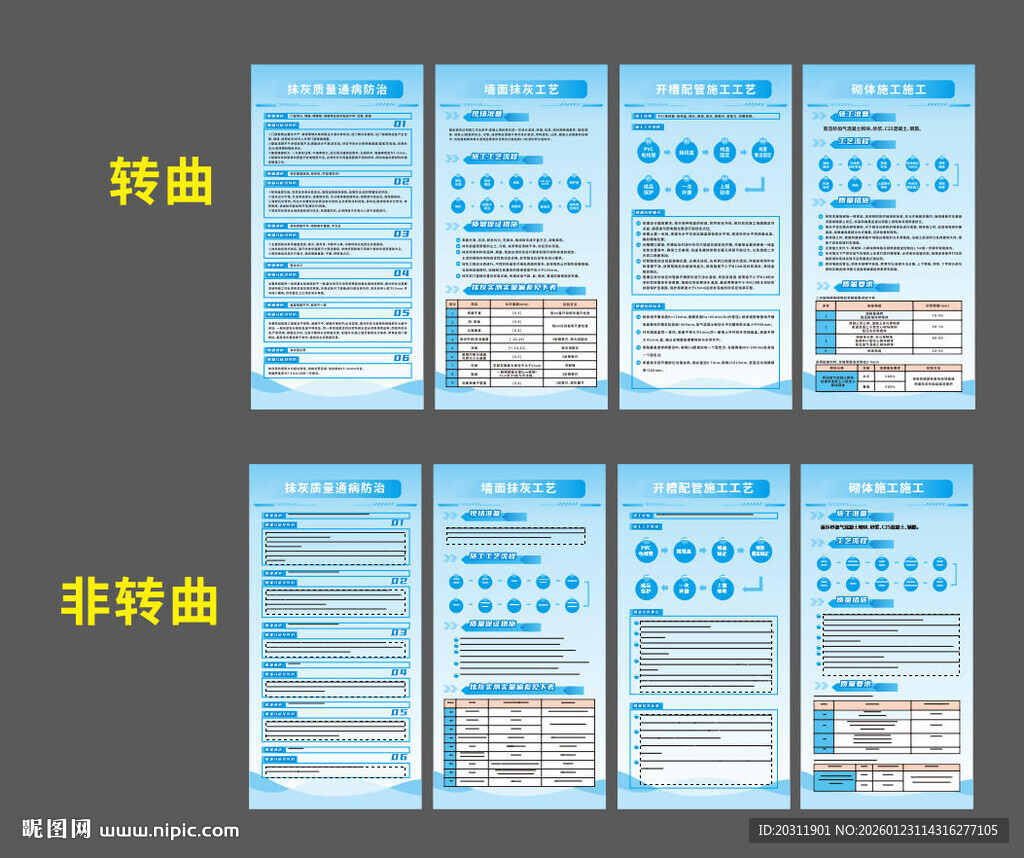 建筑公司质量工艺要求