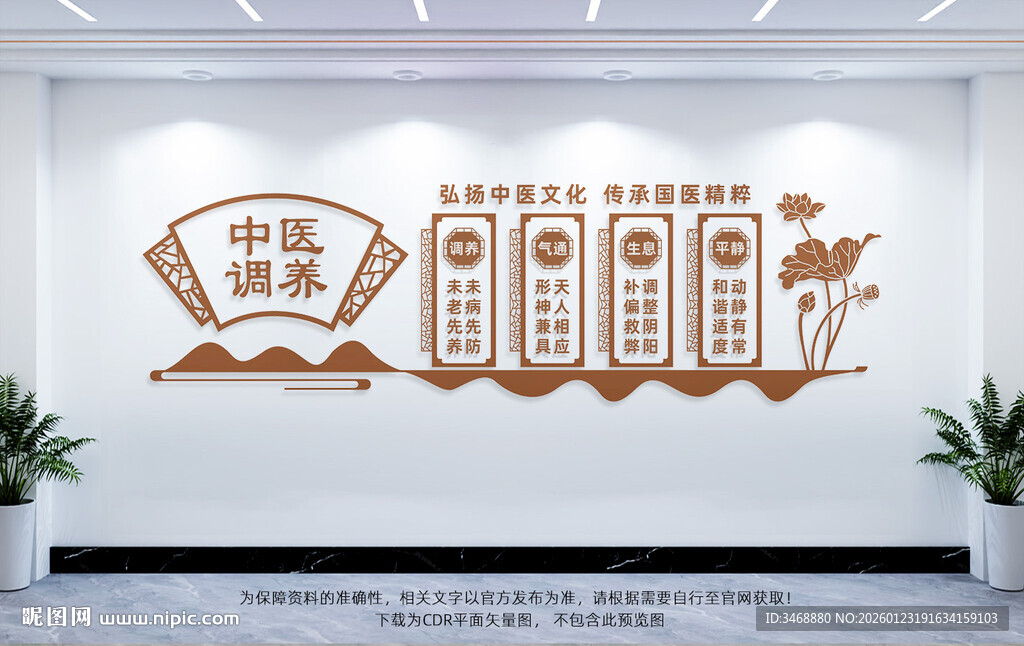 中医养生文化墙