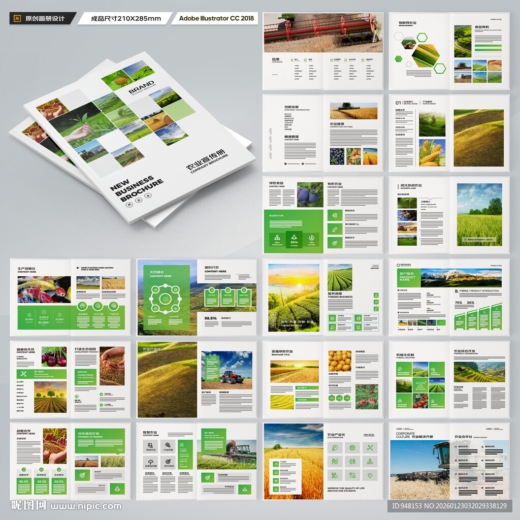 农业合作社画册