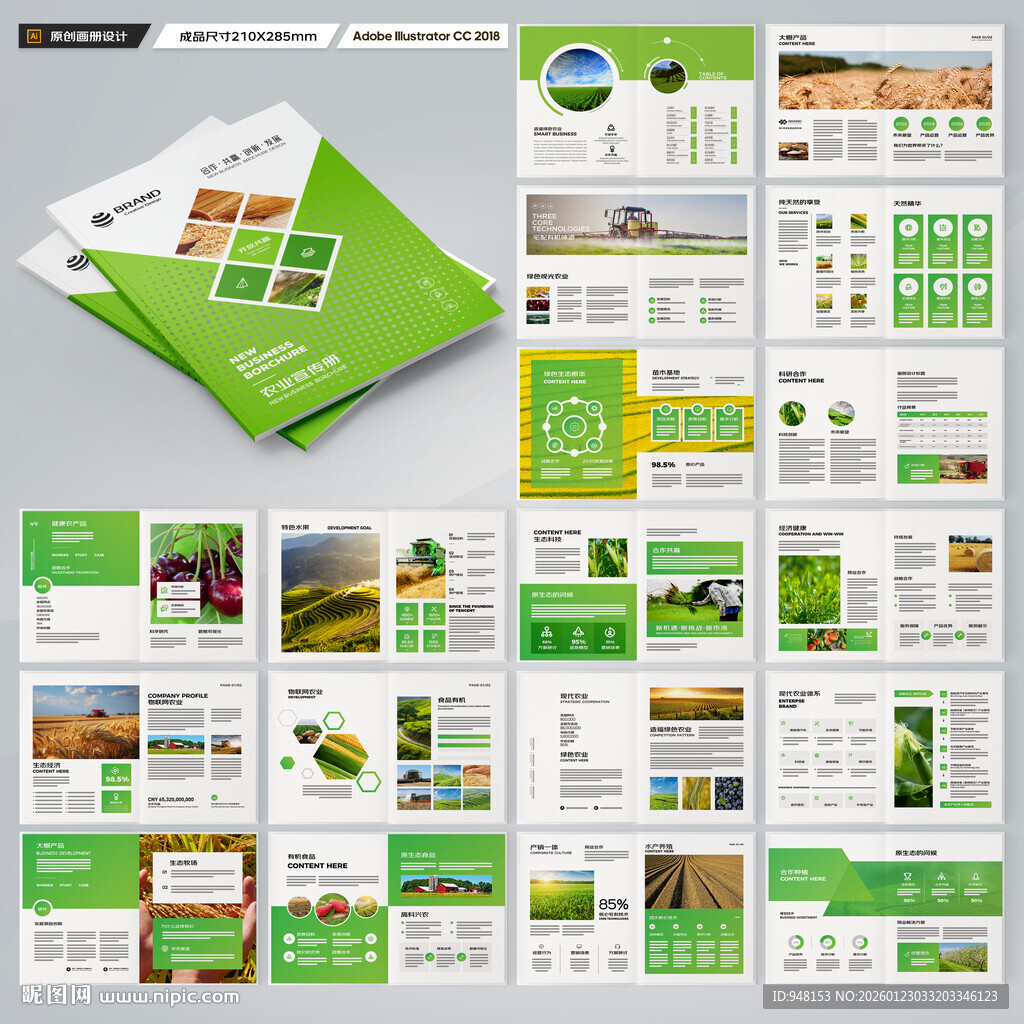 绿色农业画册