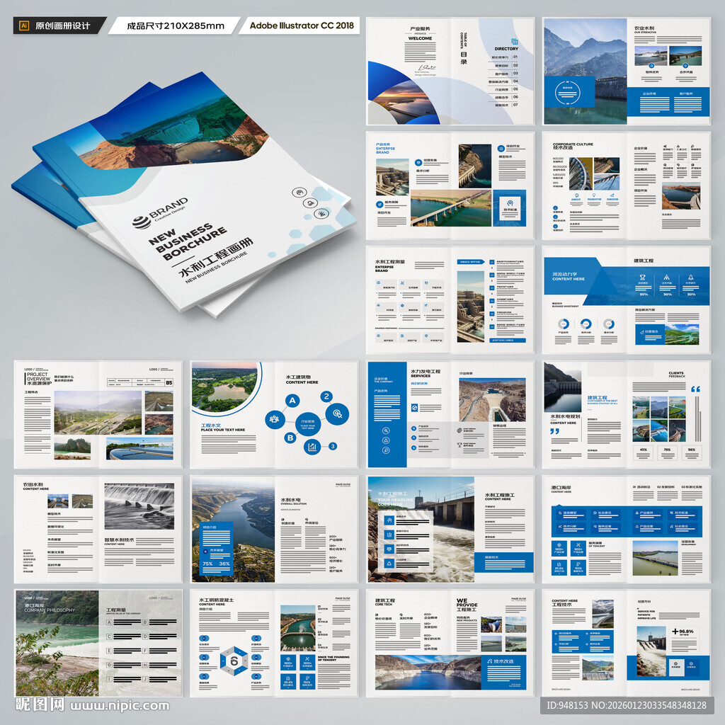 大坝宣传册 
