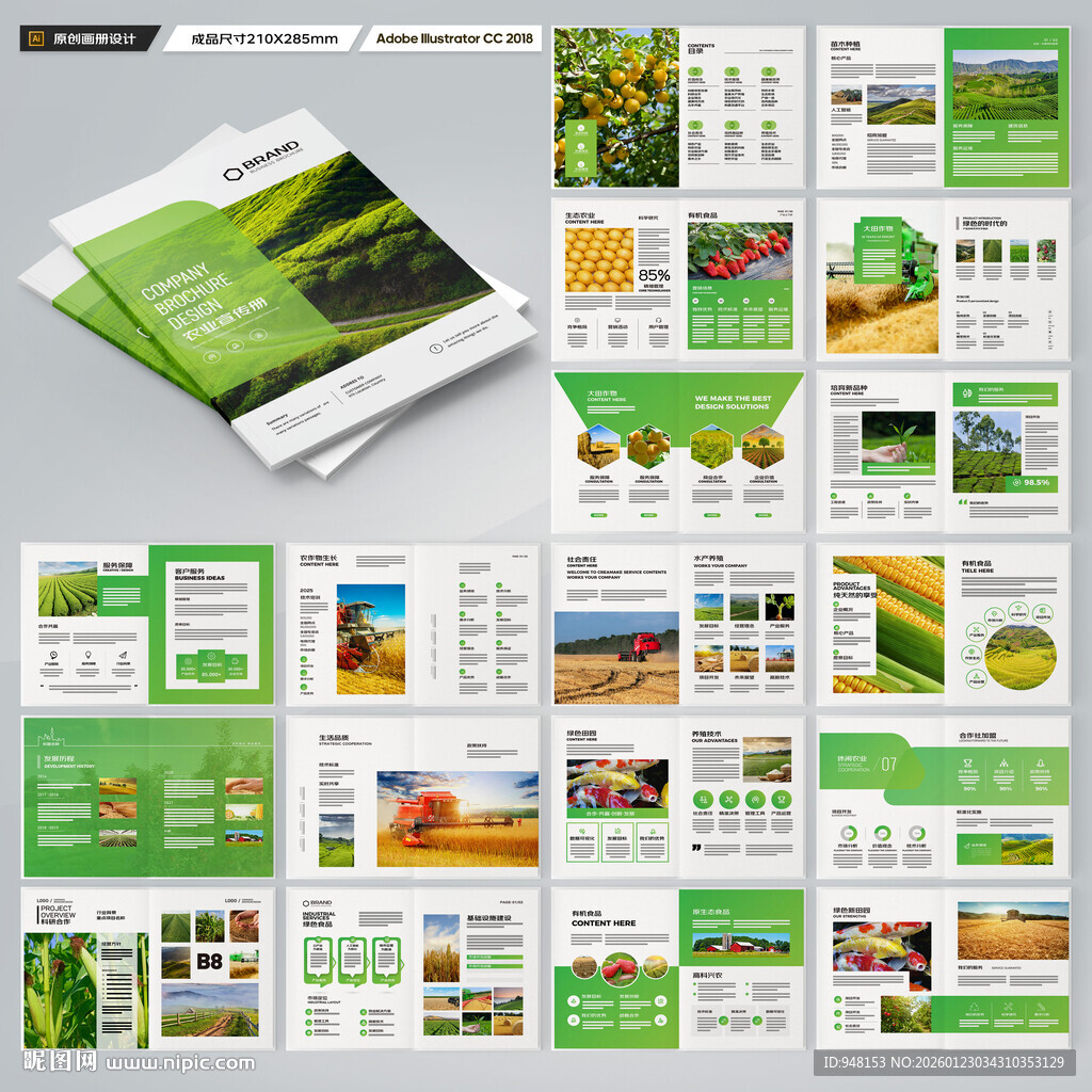 农产品画册