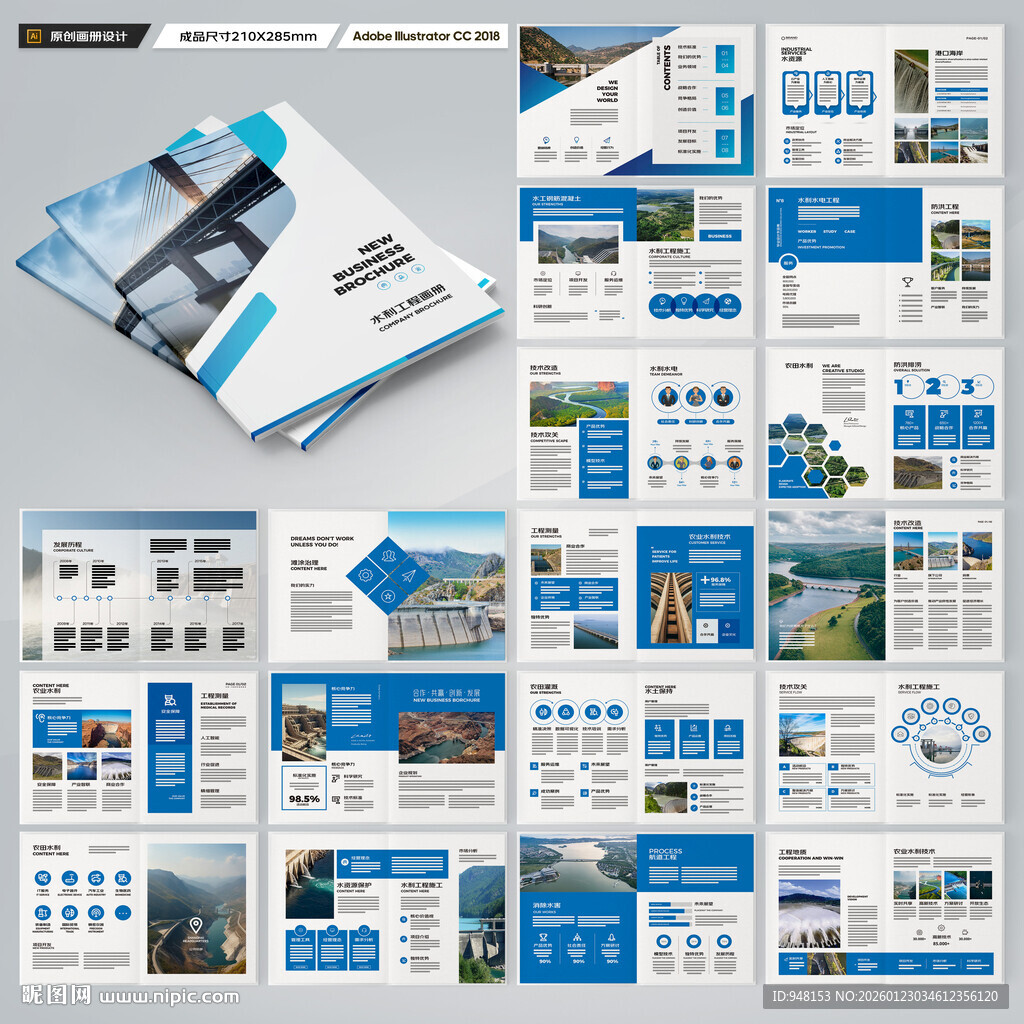 大坝宣传册 