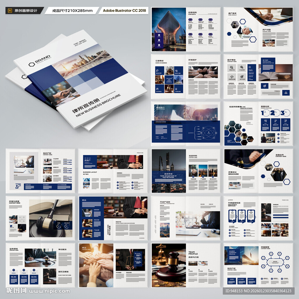 大气律师事务所画册