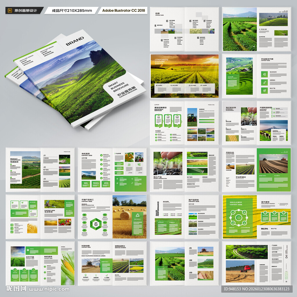 农产品画册