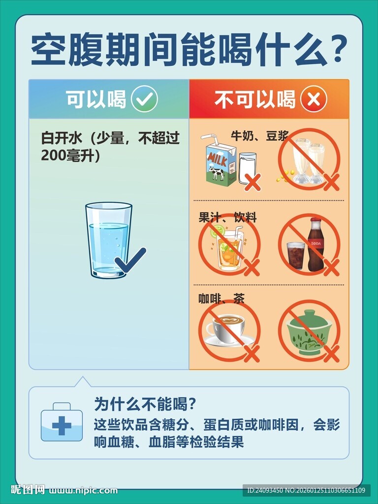 空腹期间的饮食宜忌