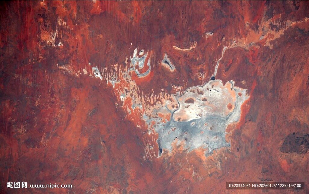 红色岩石纹理背景