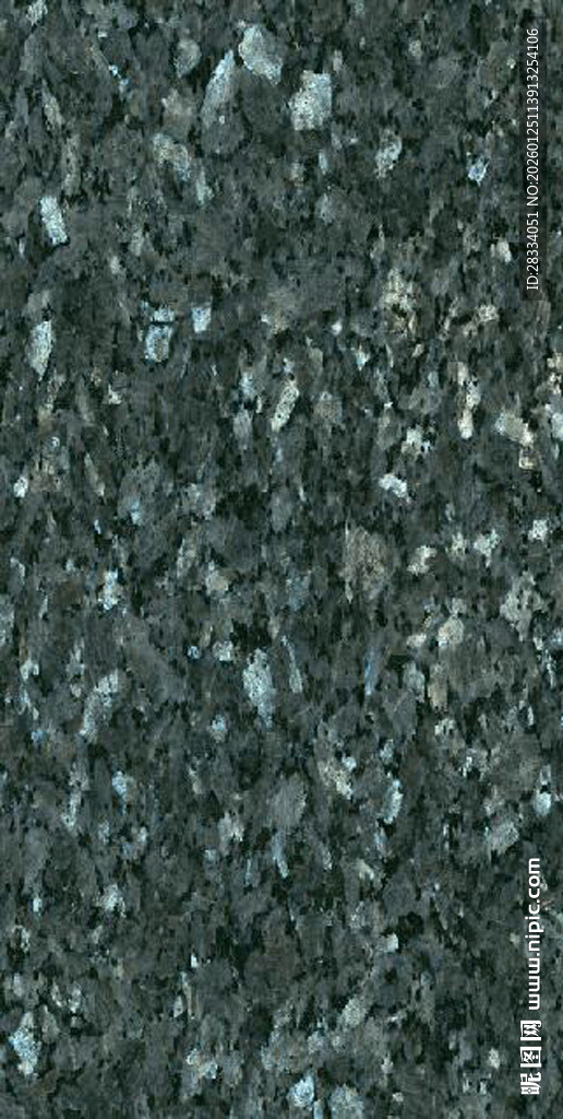 深绿色碎石纹理特写