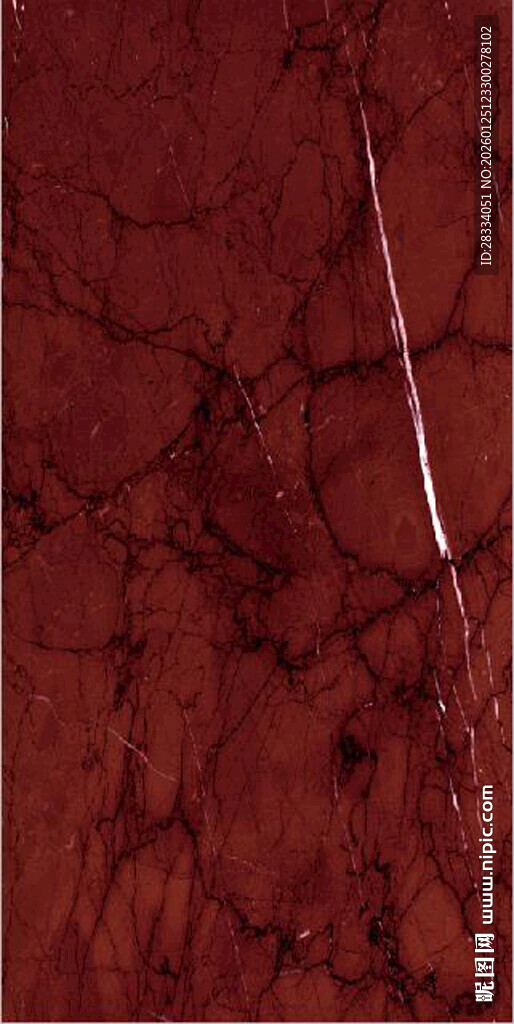 深红色大理石纹理