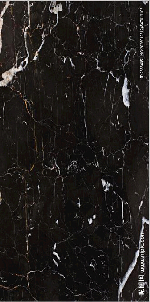 黑色大理石纹理特写