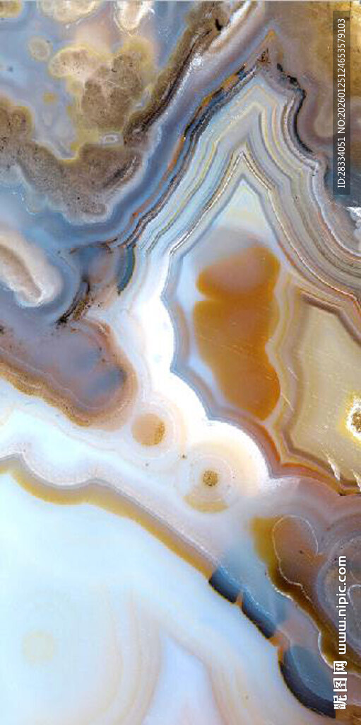 梦幻玛瑙纹理艺术图案