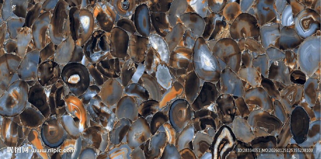 多彩玛瑙大理石石纹